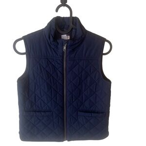 Crewcuts Dark Blue Quilted Kids Vest
